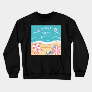 Beach Crewneck Sweatshirt